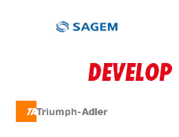 Sagem, Develop, Triumph-Adler